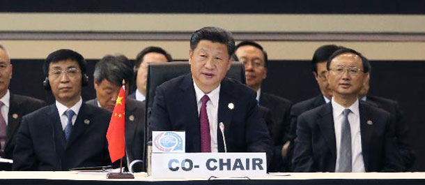 الرئيس الصيني يتعهد بدعم التنمية الافريقية المستقلة