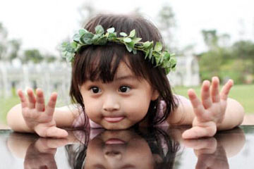 مجموعة من صور الممثلة الصغيرة ليو تشو تيان