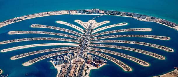 بالصور.. مدينة دبي المميزة في عدسة طيار