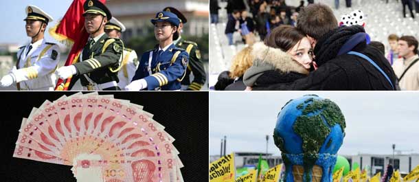 تقرير سنوى: أبرز عشرة أحداث عالمية في 2015 من اختيار وكالة أنباء (( شينخوا))