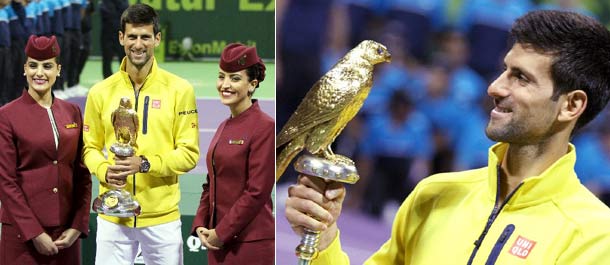 ديوكوفيتش يبدأ أول إنجازاته في 2016 بإحراز لقب بطولة قطر المفتوحة