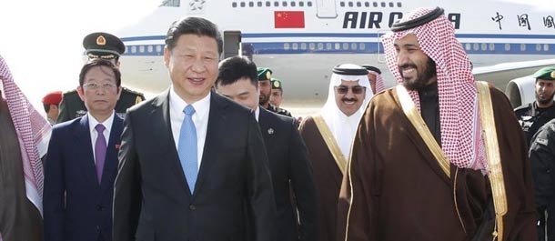 الرئيس الصيني يصل الى السعودية فى مستهل جولة للشرق الأوسط