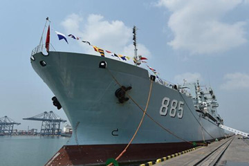 أساطيل البحرية الصينية تقيم زيارة ودية لتايلاند