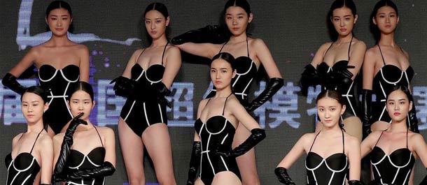 مسابقة سوبر موديل تقام في بكين