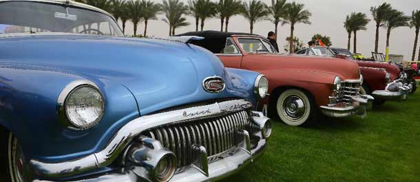 إقامة معرض السيارات الكلاسيكية في القاهرة
