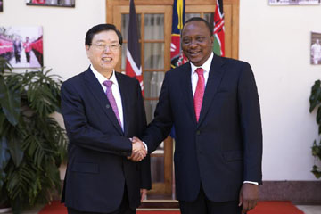 الصين وكينيا توافقان على دفع التعاون البراجماتي
