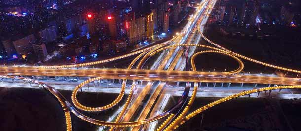 لمحة عن شبكة الطرق في مدينة تشنغتشو