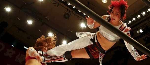 قصة الصور: المصارعات اليابانيات المحترفات