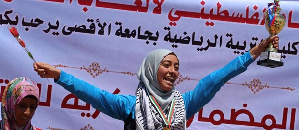 مقالة خاصة: أصغر عداءة في غزة تطمح لرفع العلم الفلسطيني في أولمبياد طوكيو 2020