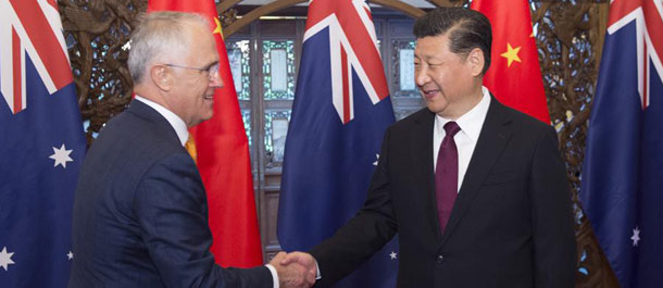 الصين واستراليا تسعيان الى توسيع نطاق المصالح المشتركة