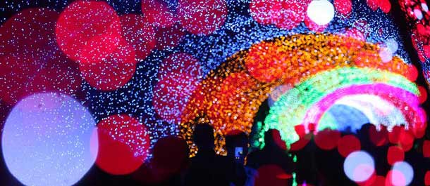 اطلاق أول مهرجان نانتونغ الدولي للإضاءات في جيانغسو