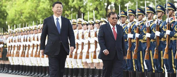 الرئيس الصينى يجتمع مع رئيس لاوس الزائر لبحث تعزيز العلاقات
