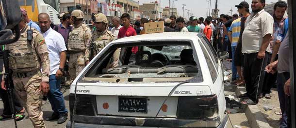 مقتل 64 عراقيا وإصابة 87 فى انفجار السيارة المفخخة شرقي بغداد