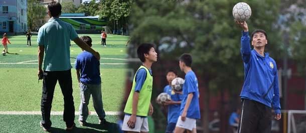 قصة الصور:شيه تشاو يانغ: من لاعب كرة القدم إلى مدرب كرة القدم