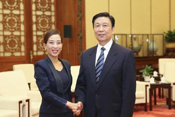 نائب الرئيس الصيني يجتمع مع أميرة تايلاندية