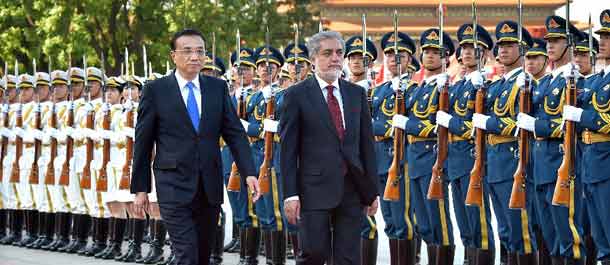 الصين تتعهد بدعم المصالحة والبناء فى افغانستان
