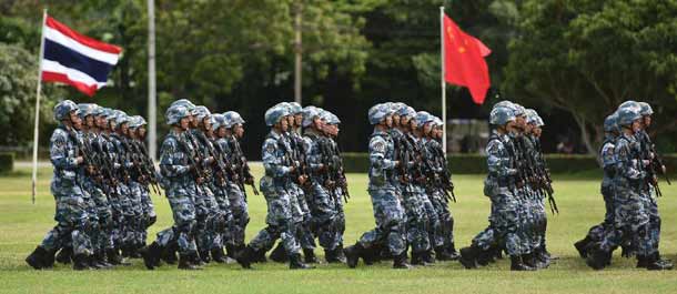 الصين وتايلاند تبدآن تدريبات عسكرية مشتركة