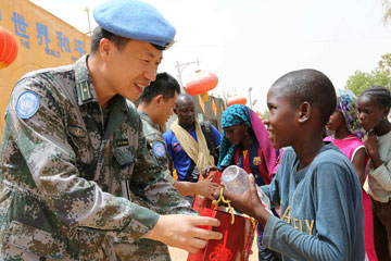 فرقة حفظ السلام الصينية تنهي مهمتها في مالي