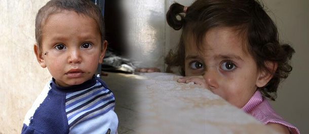 الطفولة بلا منزل في سوريا