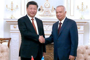 الصين واوزبكستان تتفقان على التركيز على تنمية مبادرة الحزام والطريق