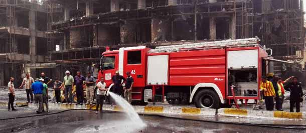 ارتفاع حصيلة ضحايا تفجير الكرادة وسط بغداد الى 125 قتيلا