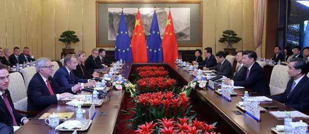 شي: الصين ترغب فى رؤية استقرار ورخاء الاتحاد الأوروبى وبريطانيا