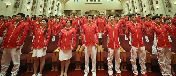تأسيس البعثة الرياضية الصينية لدورة الألعاب الأولمبية الـ31
