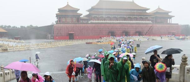 بكين تصدر الإنذار الأصفر للعاصفة المطرية