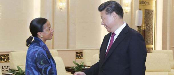 الرئيس الصيني يحث الصين والولايات المتحدة على احترام المصالح الجوهرية للبلدين