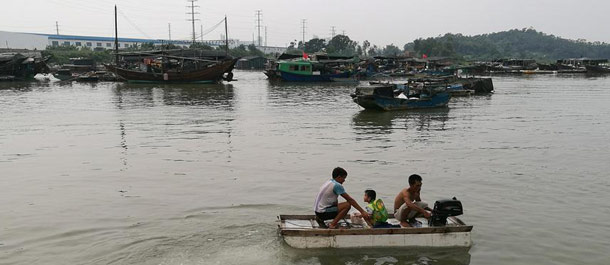 إعصار نيدا يضرب قوانغشى بجنوب الصين