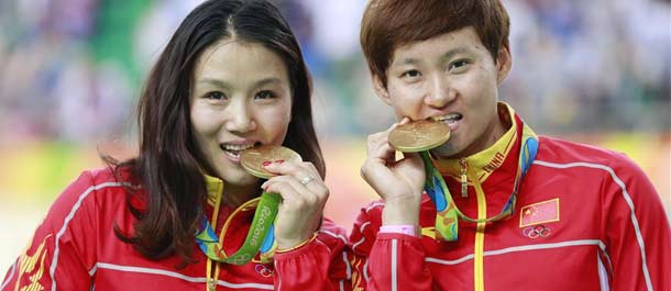 الصين تحرز ذهبية سباق السرعة للدرجات لفرق السيدات في ريو