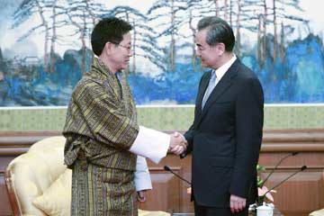 وزير الخارجية الصيني: إقامة علاقات دبلوماسية مع بوتان يعود بالنفع على الاستقرار الاقليمي