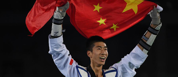 الصيني تشاو شواي يفوز بذهبية وزن 58 كلغ في التايكوندو