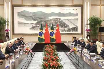 الصين والبرازيل ترفعان الشراكة الاستراتيجية الشاملة إلى آفاق جديدة