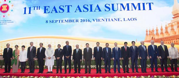 الدورة الـ11 لقمة شرق آسيا تركز على التعاون فى تنمية البنية التحتية