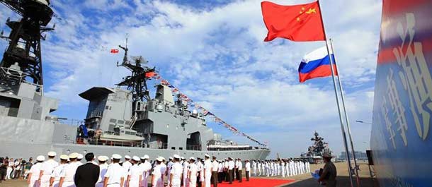وصول أسطول بحري روسي للمشاركة في مناورة مشتركة مع الصين