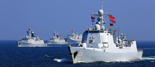 اختتام المناورة المشتركة بين البحرية الصينية والروسية