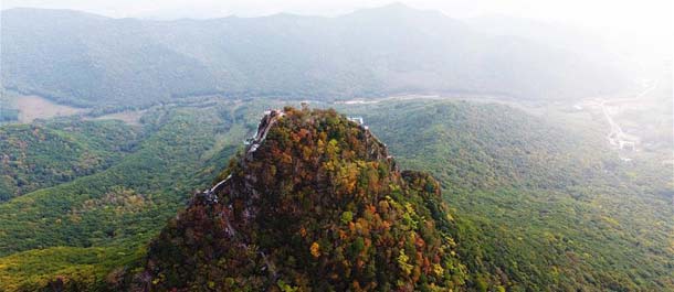 مناظر خلابة لغابات حديقة ماوآرشان بشمال غربي الصين