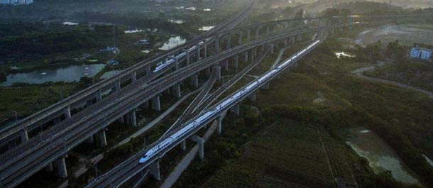 السكك الحديد فائقة السرعة في الصين