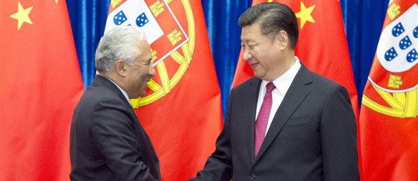 الرئيس الصيني يحث على تعزيز الاستثمارات فى البرتغال
