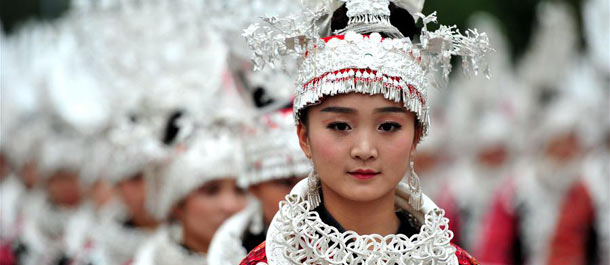 افتتاح مهرجان ثقافي لقومية مياو في جنوب غربي الصين