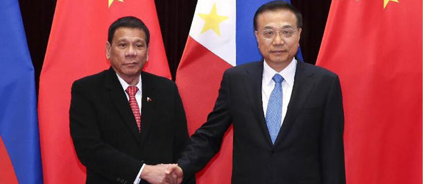 الصين والفلبين تتطلعان لتعزيز العلاقات الاقتصادية