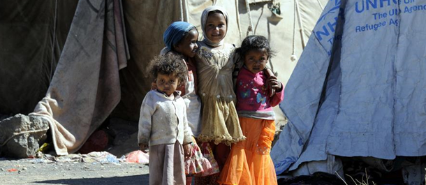 الأمم المتحدة: ملايين اليمنيين مهددون بالجوع جراء الحرب الدائرة