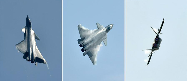 عرض مقاتلة الجو "جي-20" لأول مرة أمام الجمهور