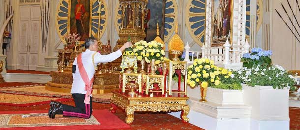 تنصيب ملك تايلاند الجديد رسميا