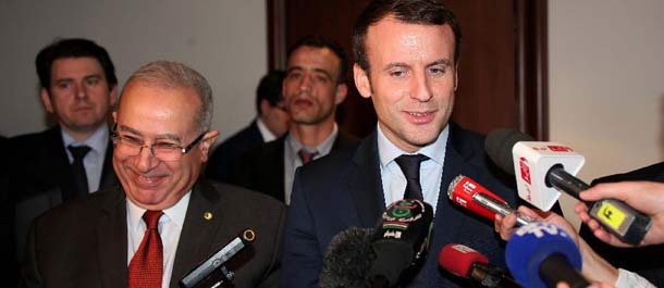 المرشح الرئاسي الفرنسي ماركون يزور الجزائر