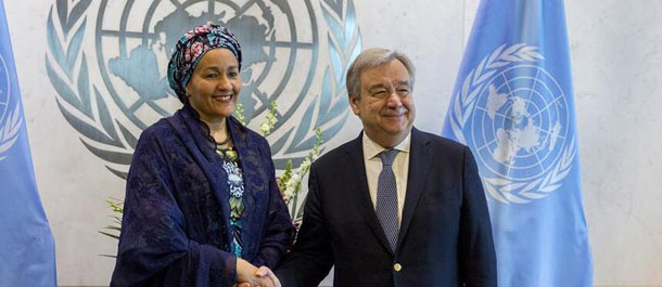 النيجيرية أمينة محمد نائبة للأمين العام للأمم المتحدة