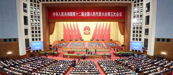 (الدورتان السنويتان) افتتاح الدورة السنوية لأعلى جهاز تشريعي في الصين