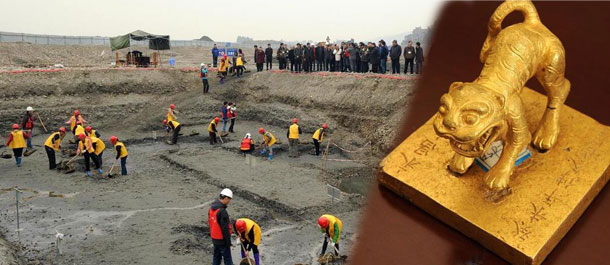 آثاريون يكتشفون كنوزا قديمة في أعماق نهر بجنوب غربي الصين