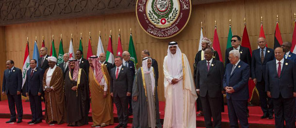 القادة العرب يقرون 17 بندا من قرارات القمة العربية في ختامها بالبحر الميت